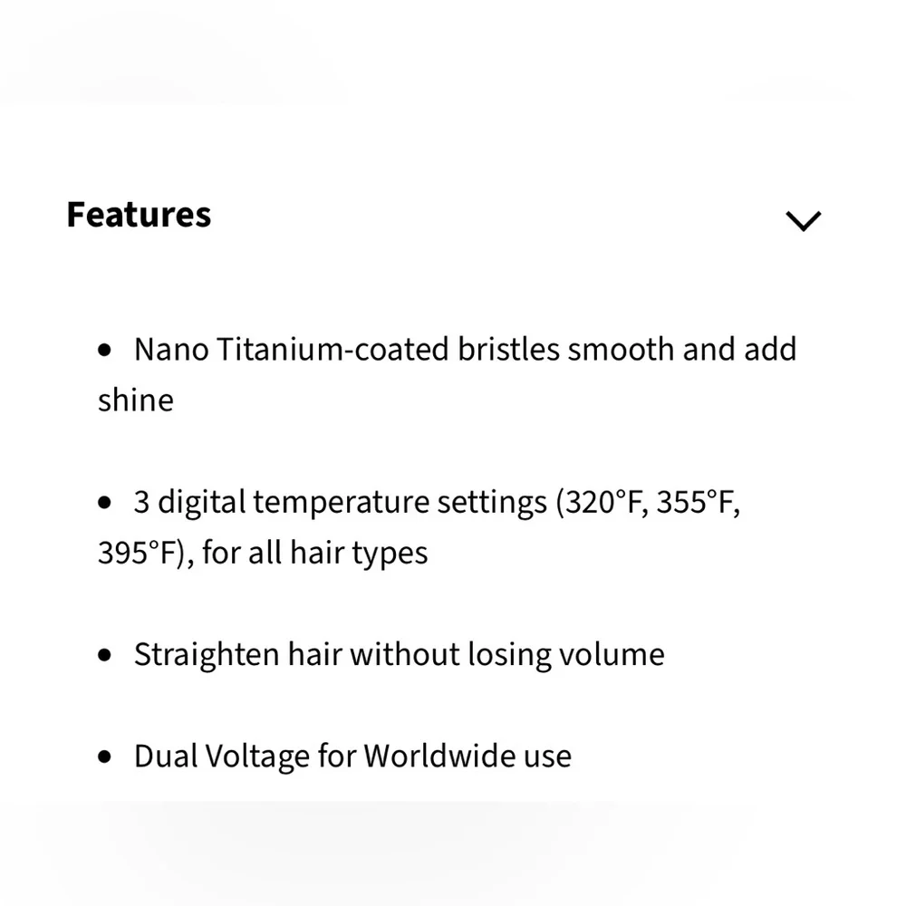 BaBylissPRO Nano Titanium Compact Paddle Brush - Blue